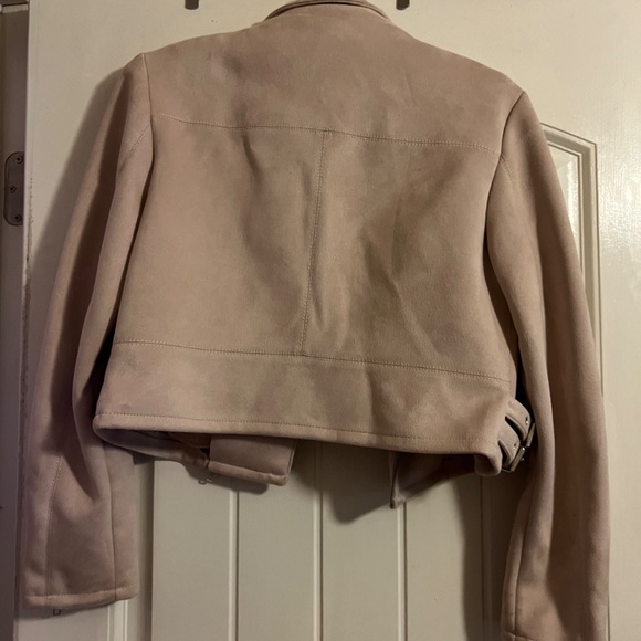 Cropped Zipper Jacket sz M - Picture 5 of 7